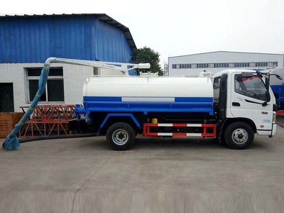 福田歐馬可5方吸糞車與吸污車 專業清潔與高效作業的卓越選擇