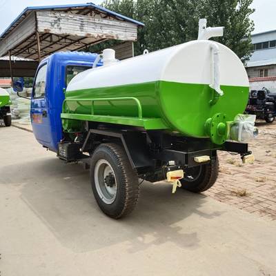 現代清潔利器 2立方三輪吸糞車與下水道清理技術解析